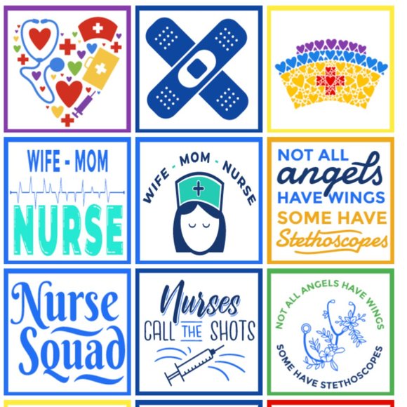 Nurse Sticker Set Journal Diary Planner Set - Picture 2 of 6